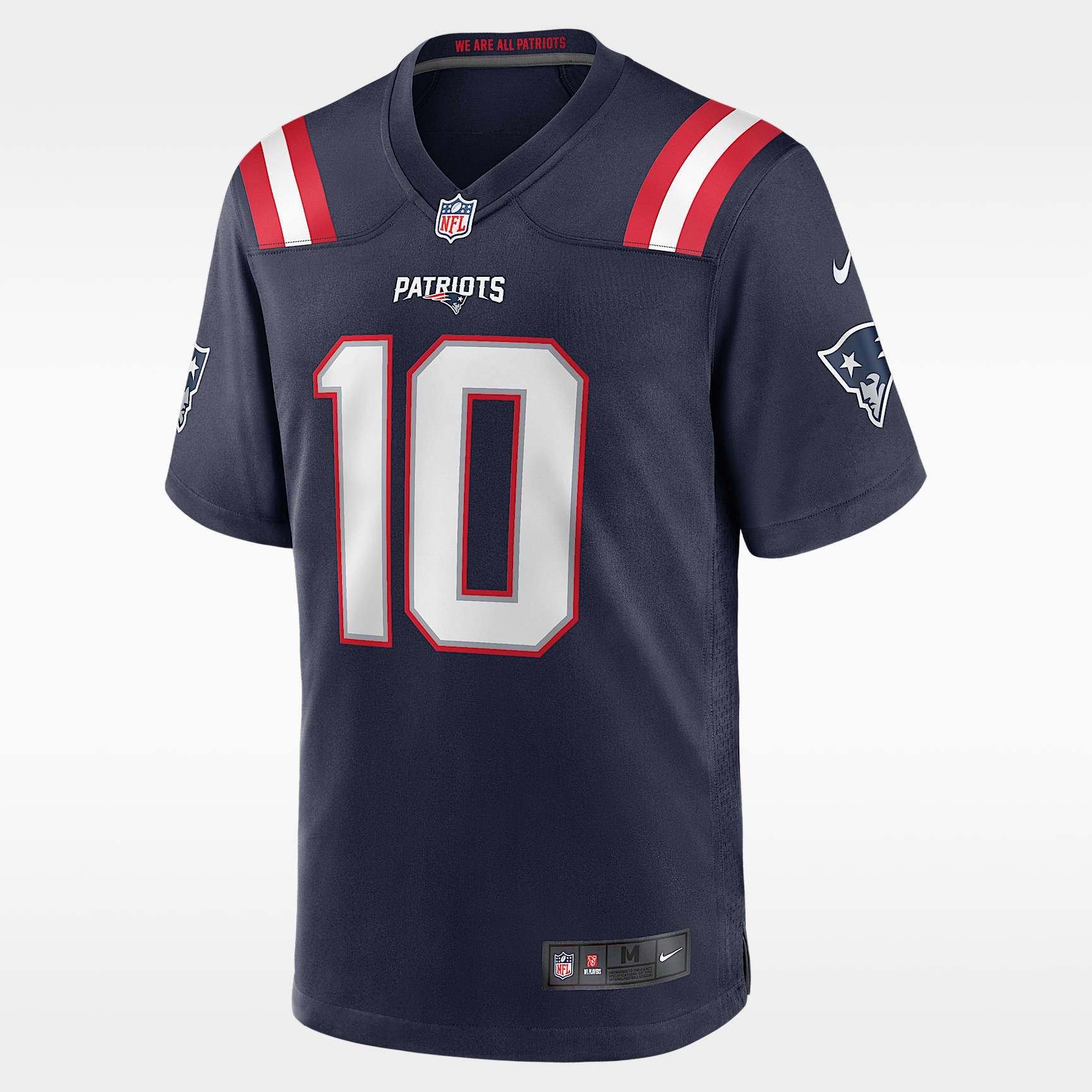 Drake Maye New England Patriots Men's Nike NFL Game Jersey. Nike.com